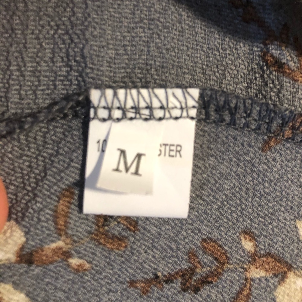 NWOT Slimming Floral Long Wrap Around Skirt - Picture 14 of 16